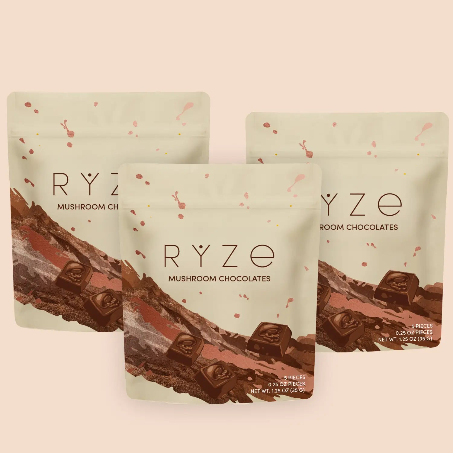 Chocolates de champignons (15 pièces)