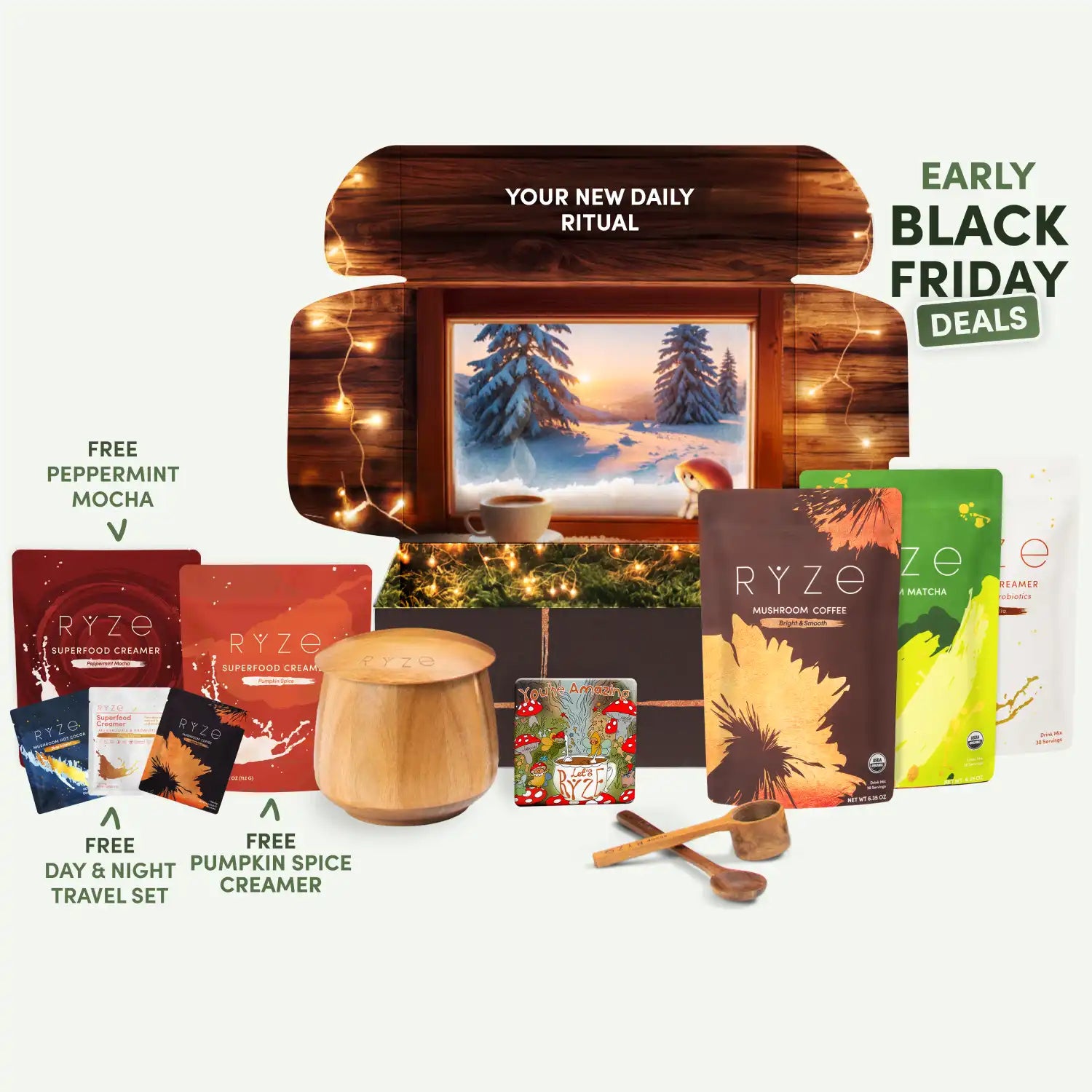 RYZE Ritual Set (Matcha + Coffee)