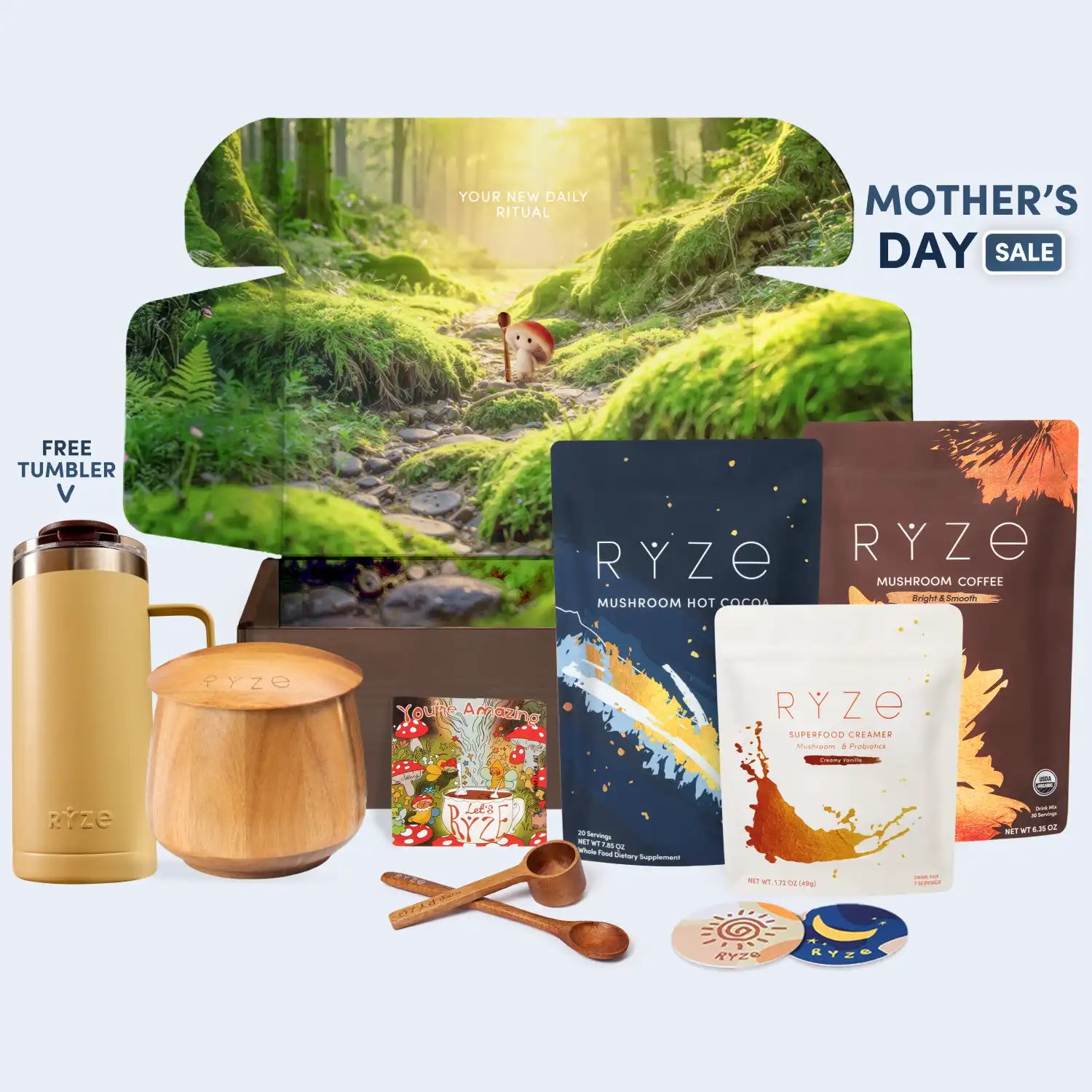 RYZE Ritual Set (Cocoa + Coffee)