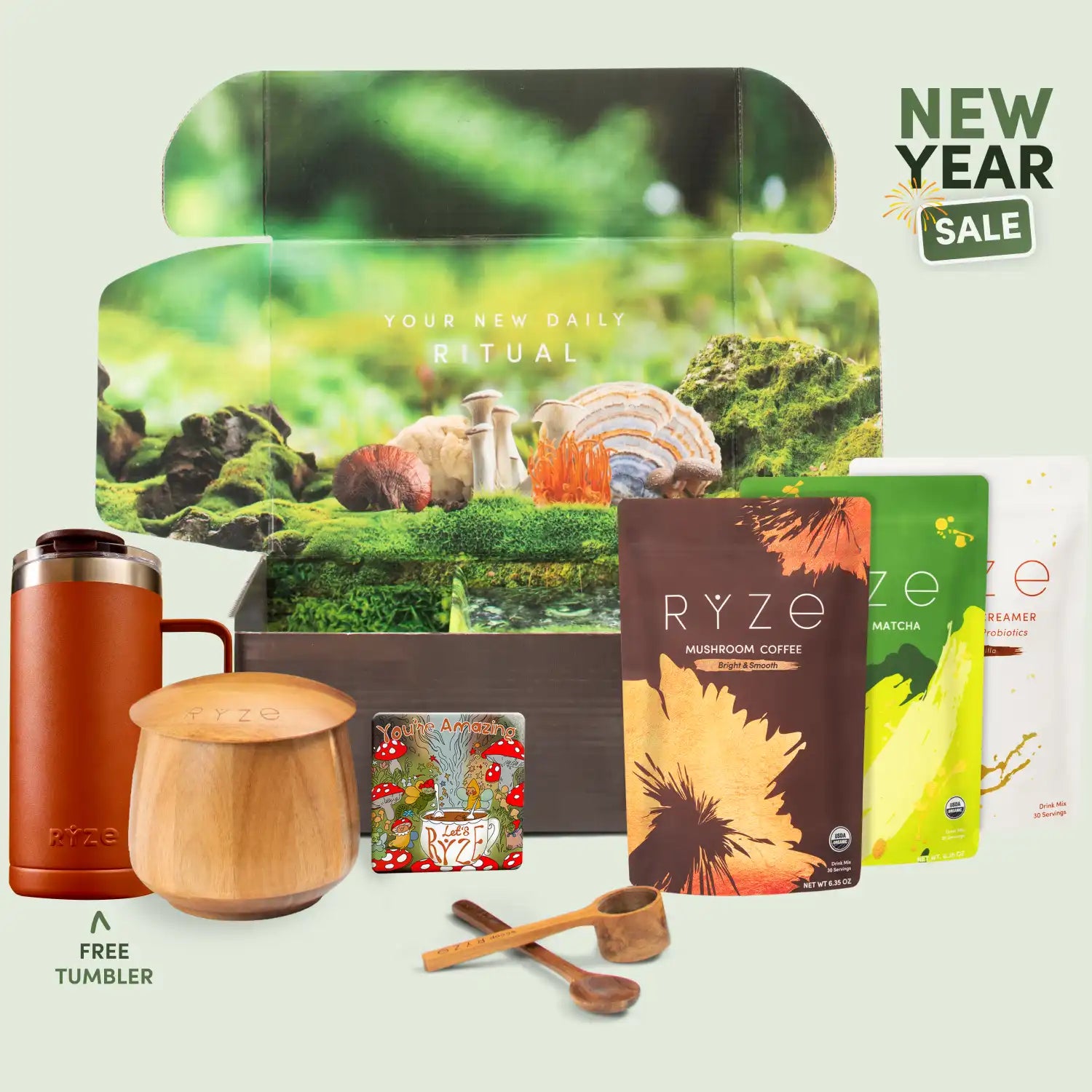 Ryze Ritual Set (Matcha + Coffee)