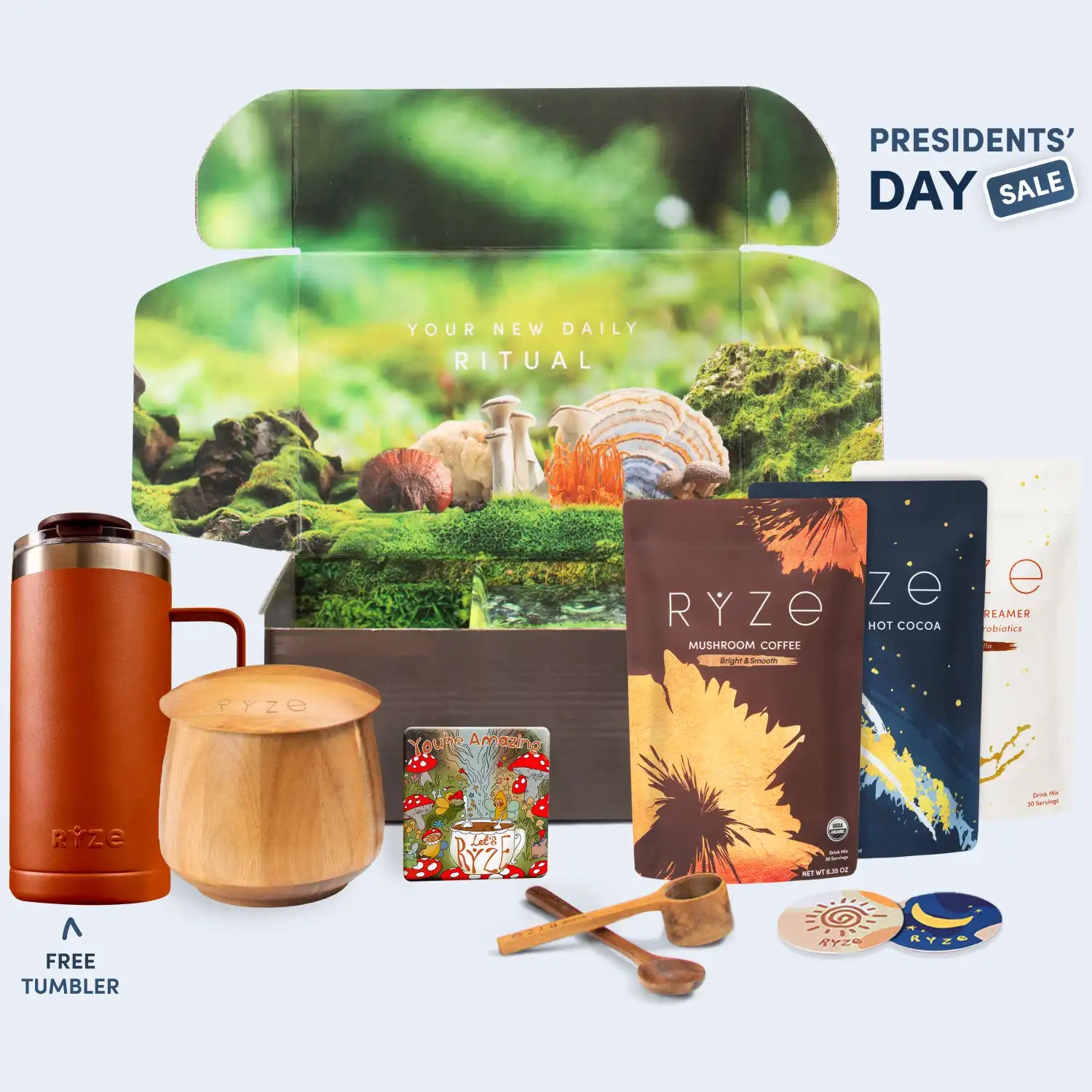 RYZE Ritual Set (Cocoa + Coffee)