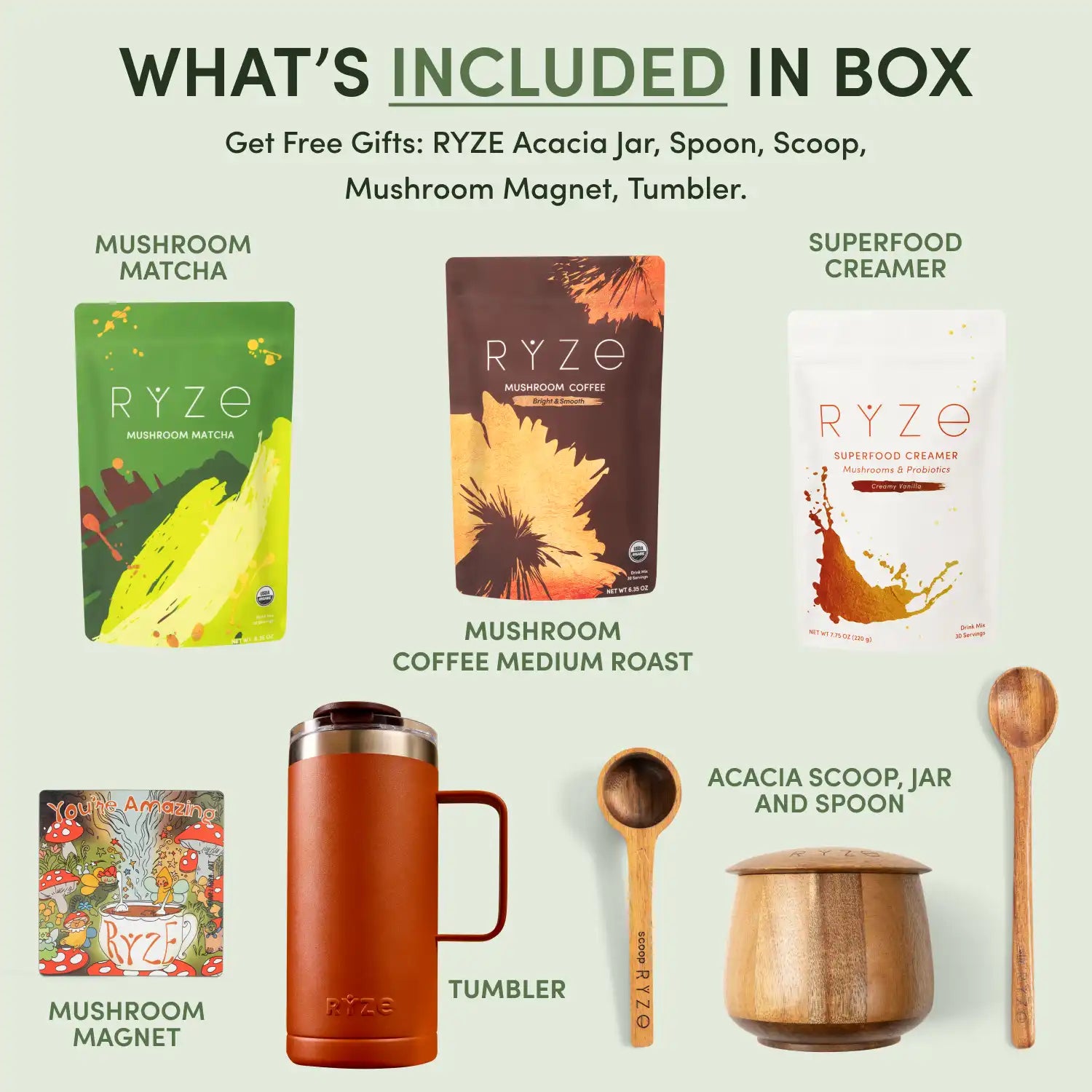 Ryze Ritual Set (Matcha + Coffee)