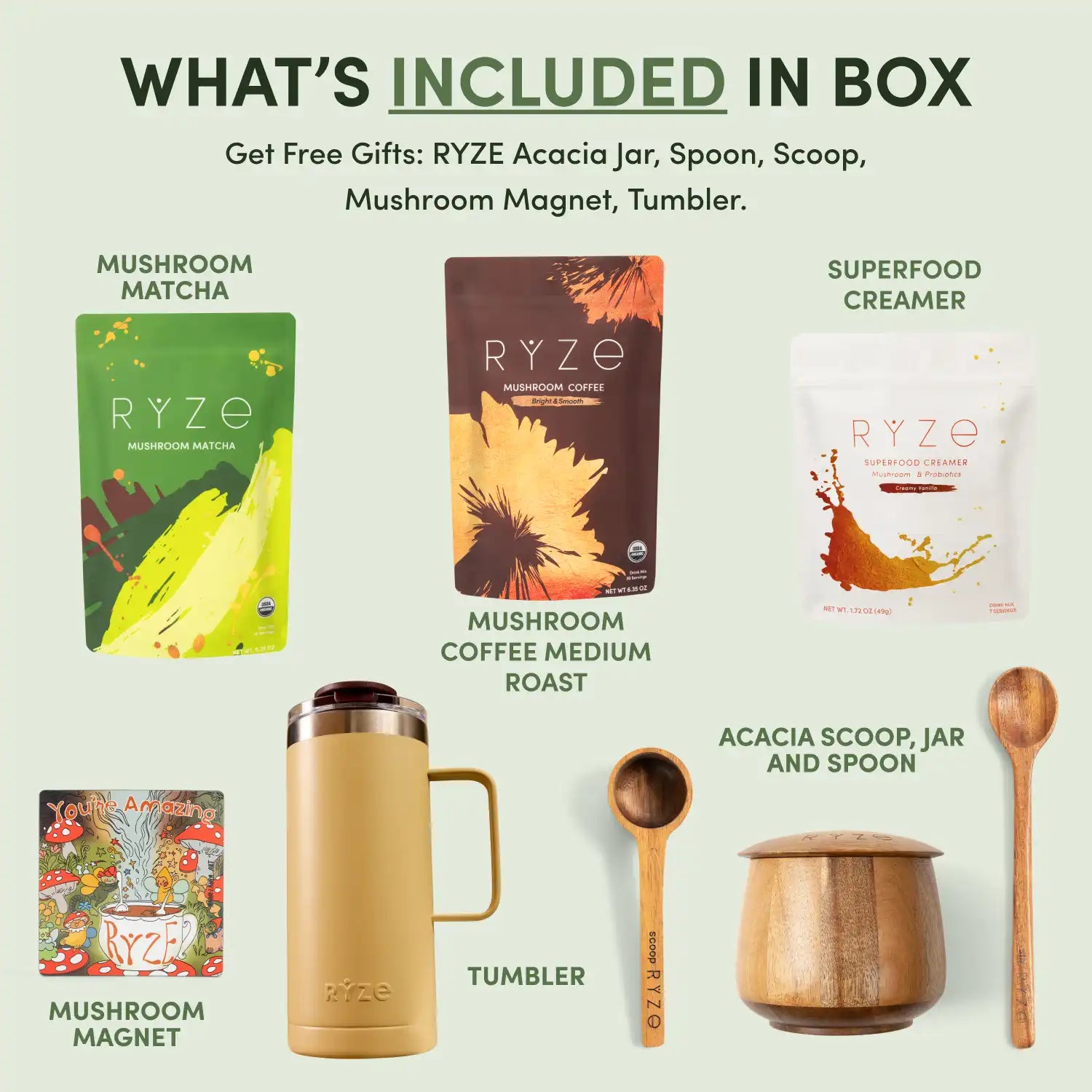 RYZE Ritual Set (Matcha + Coffee)