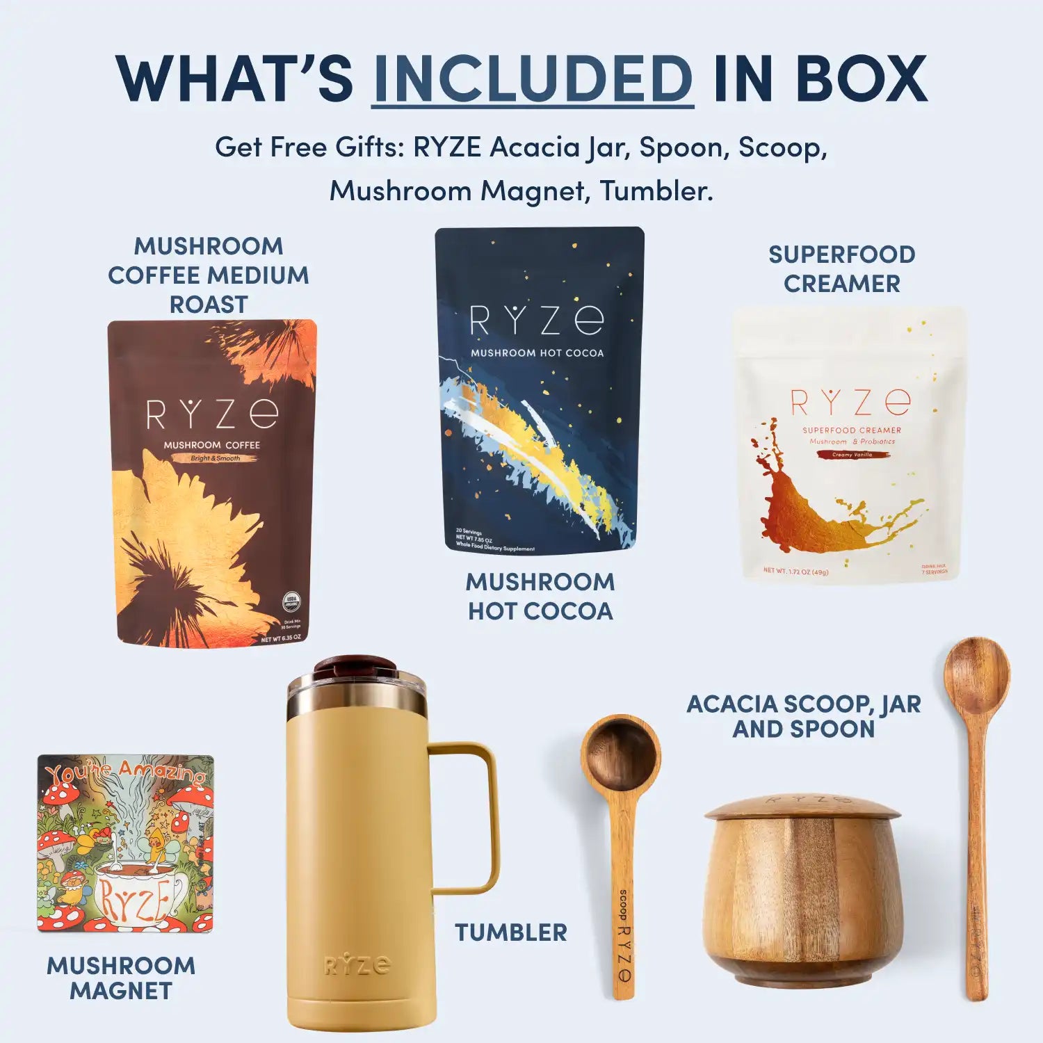 RYZE Ritual Set (Cocoa + Coffee)