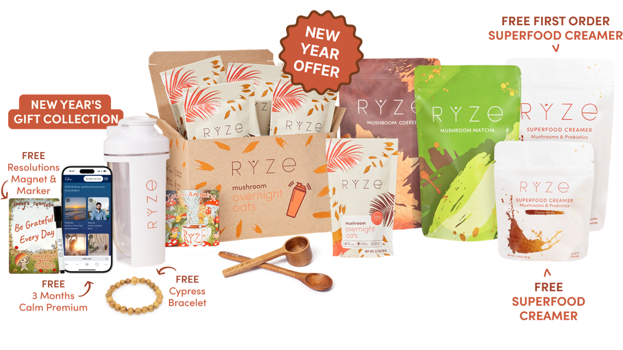 Mushroom Overnight Oats (14 Servings) – RYZE