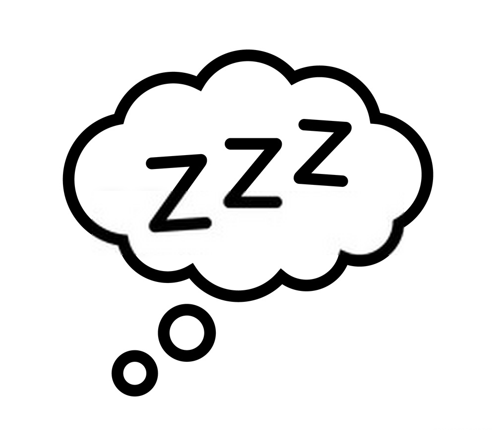 thought bubble with zzzz's 