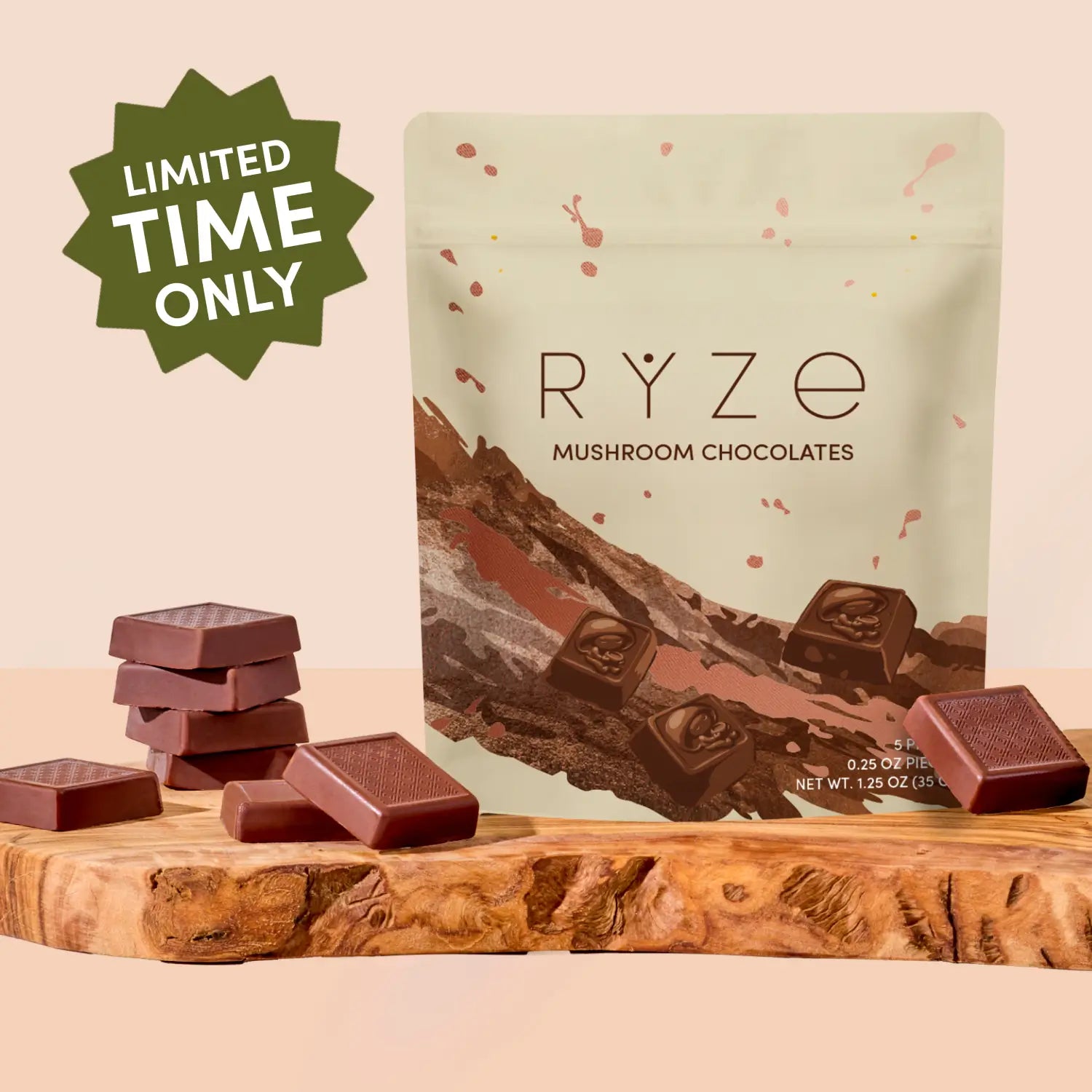 Chocolates de champignons (15 pièces)