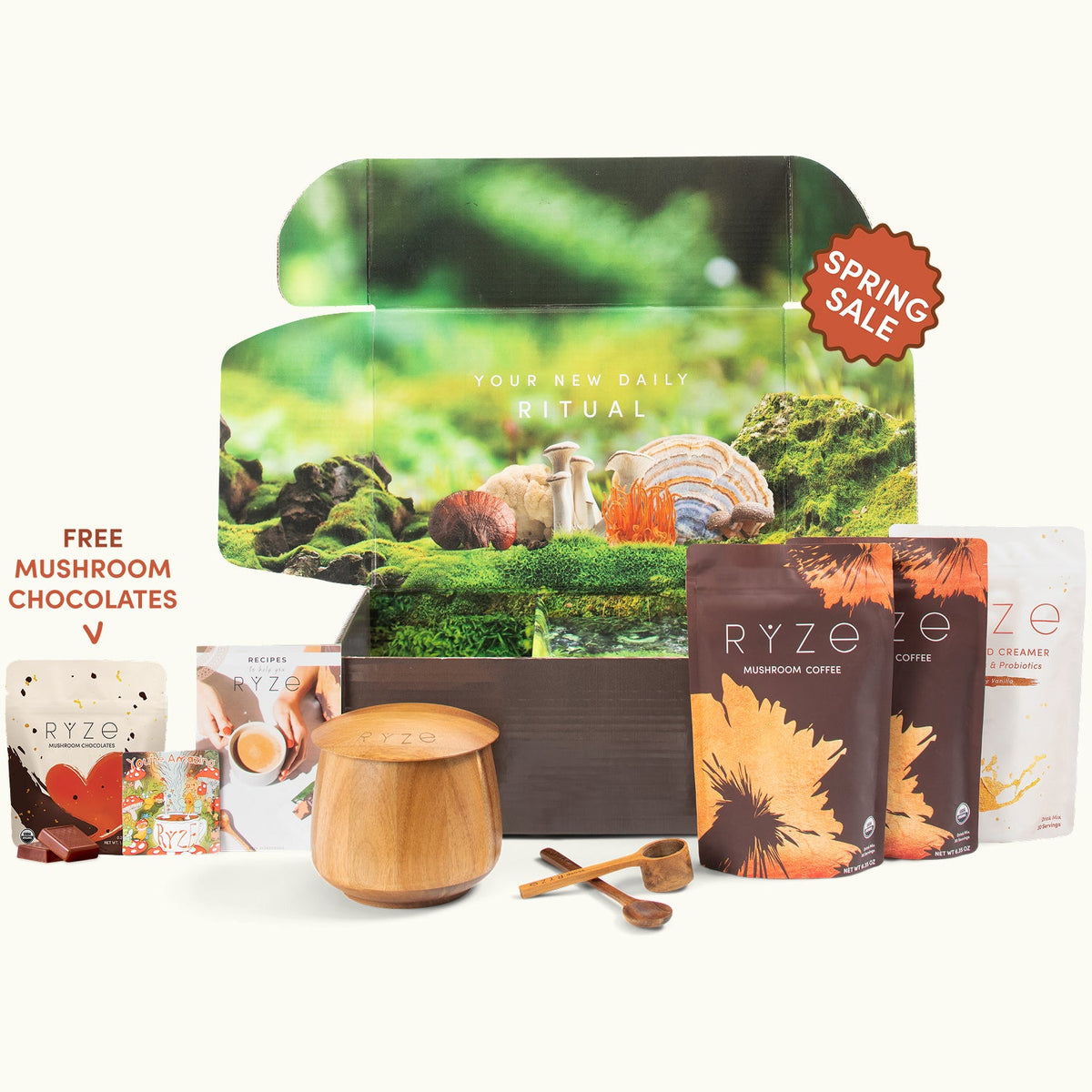 Ryze Ritual Kit Café con Hongos (90 porciones) – RYZE