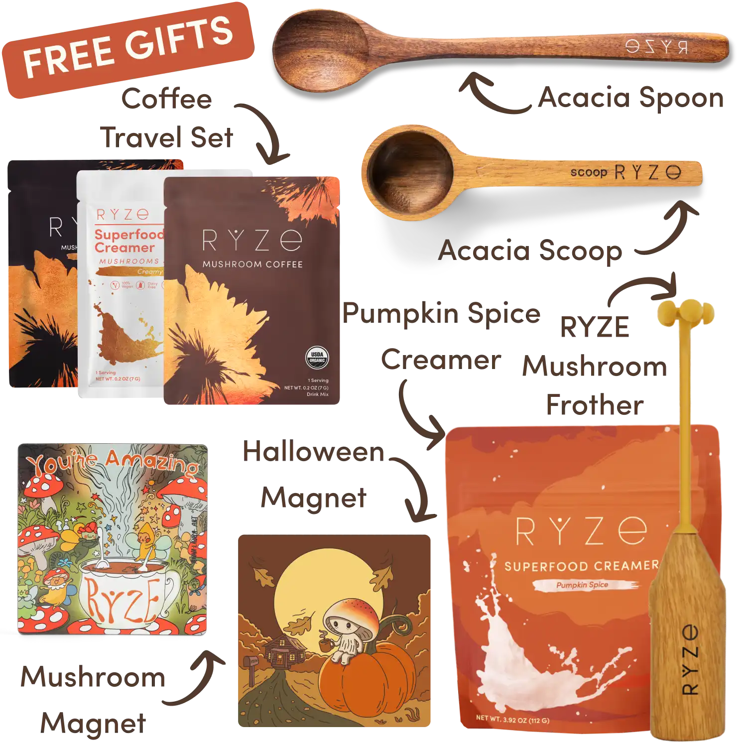 Mushroom Coffee Starter Kit (60 servings)
