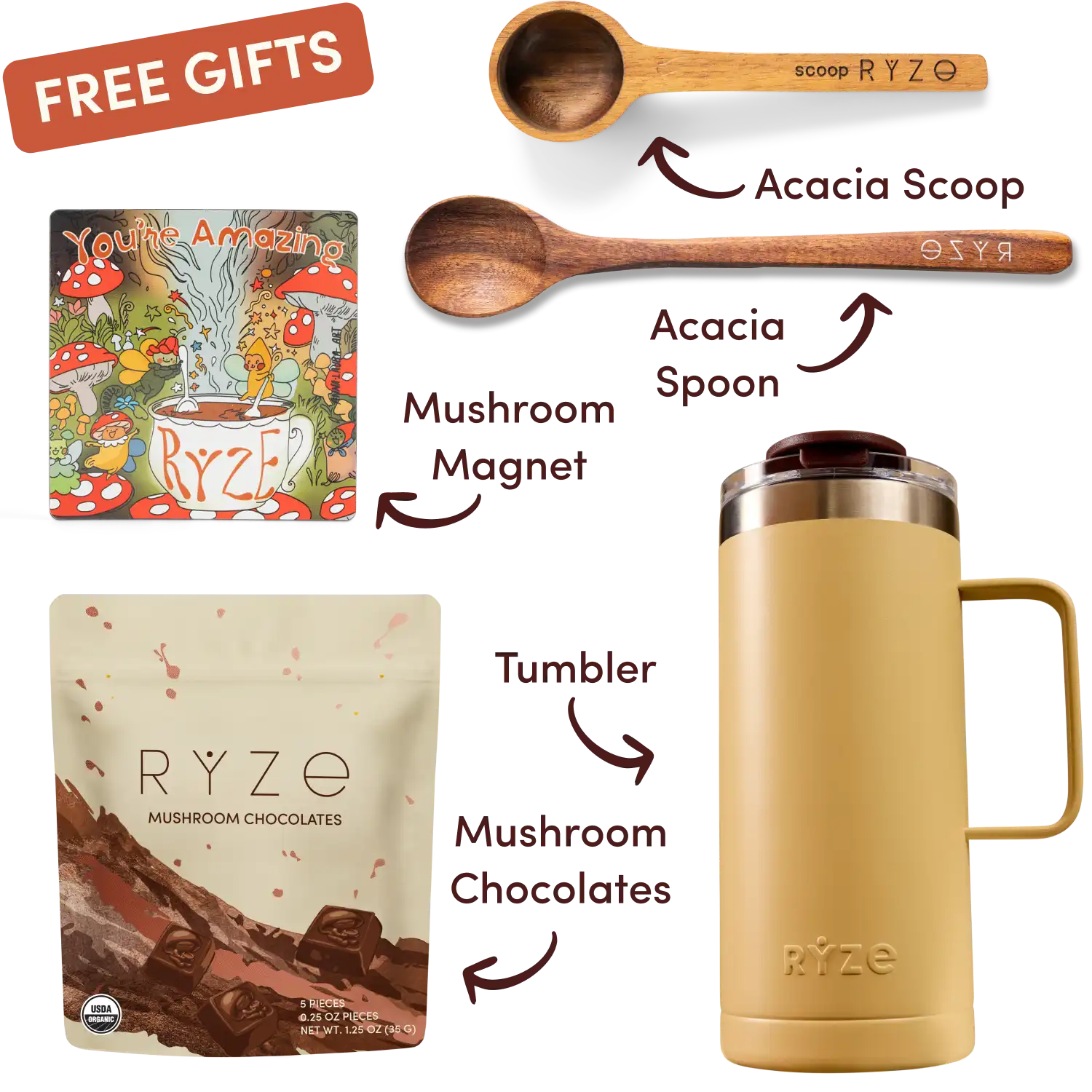 Mushroom Coffee Starter Kit (60 servings)