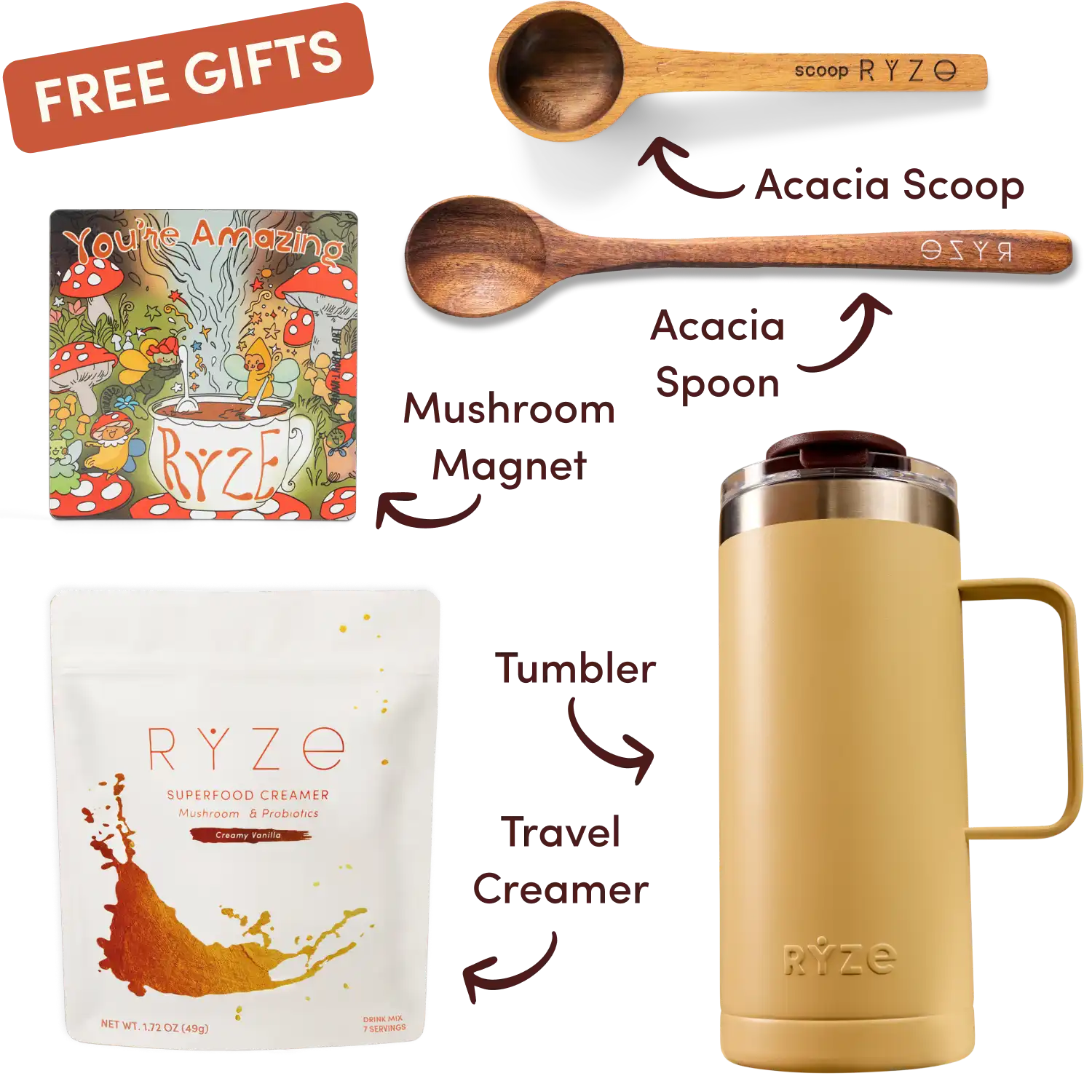 Mushroom Coffee Starter Kit (60 servings)