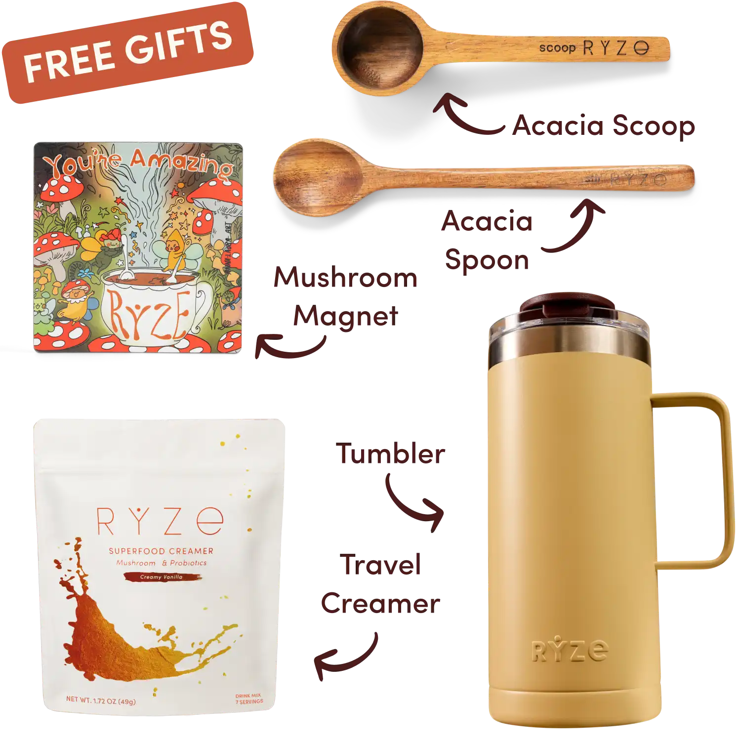 Mushroom Coffee Starter Kit (60 servings)