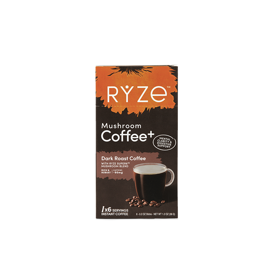 Dark Roast Mushroom Coffee Carton