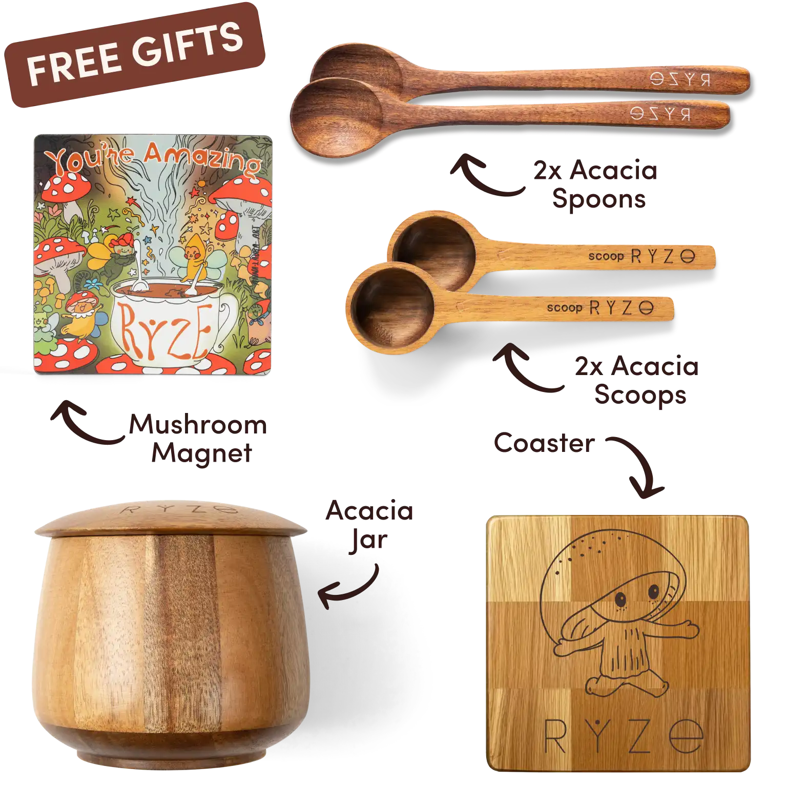 RYZE Ritual Set Dark Roast