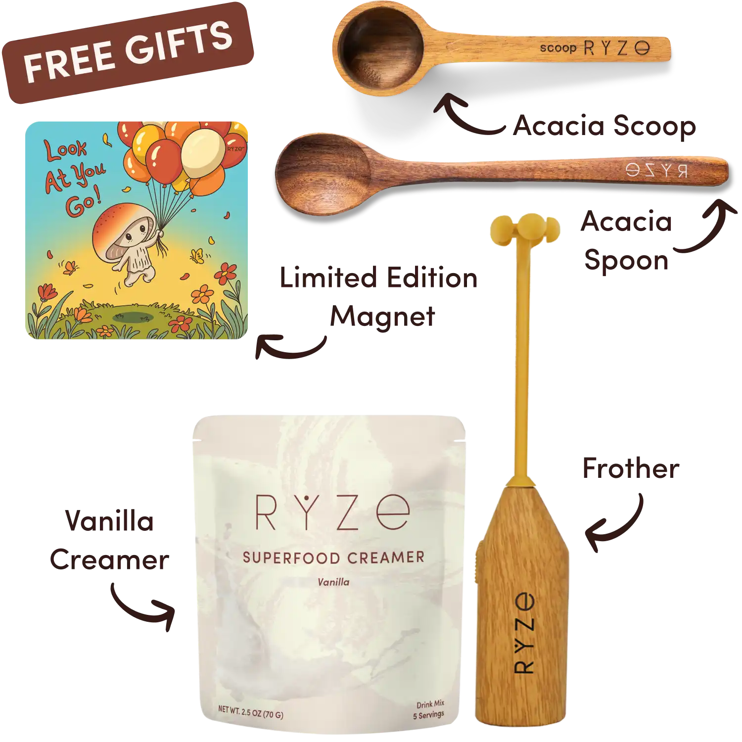 Mushroom Coffee Dark Roast Starter Kit (60 servings)