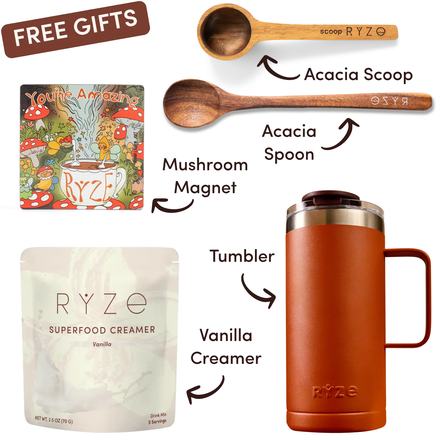 Mushroom Coffee Dark Roast Starter Kit (60 servings)