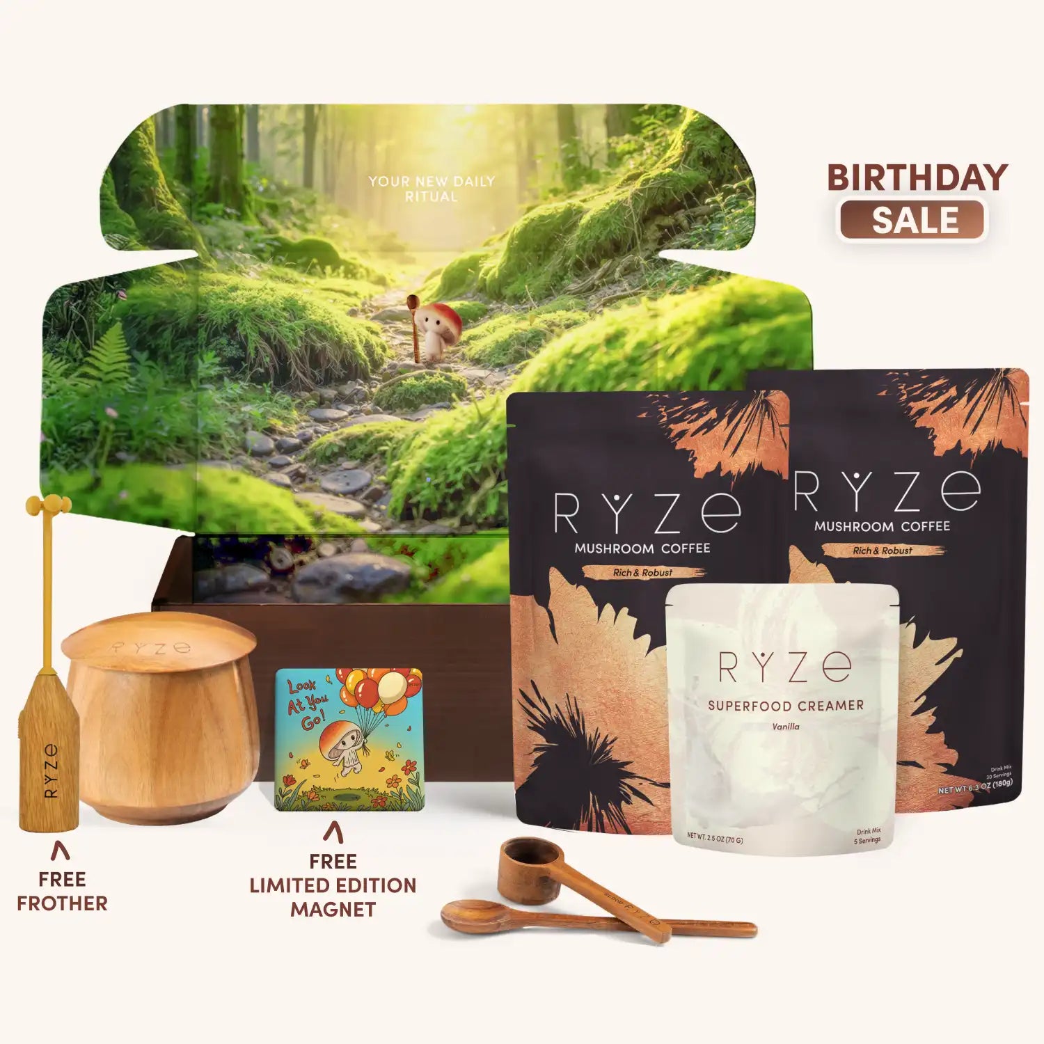 RYZE Ritual Set Dark Roast