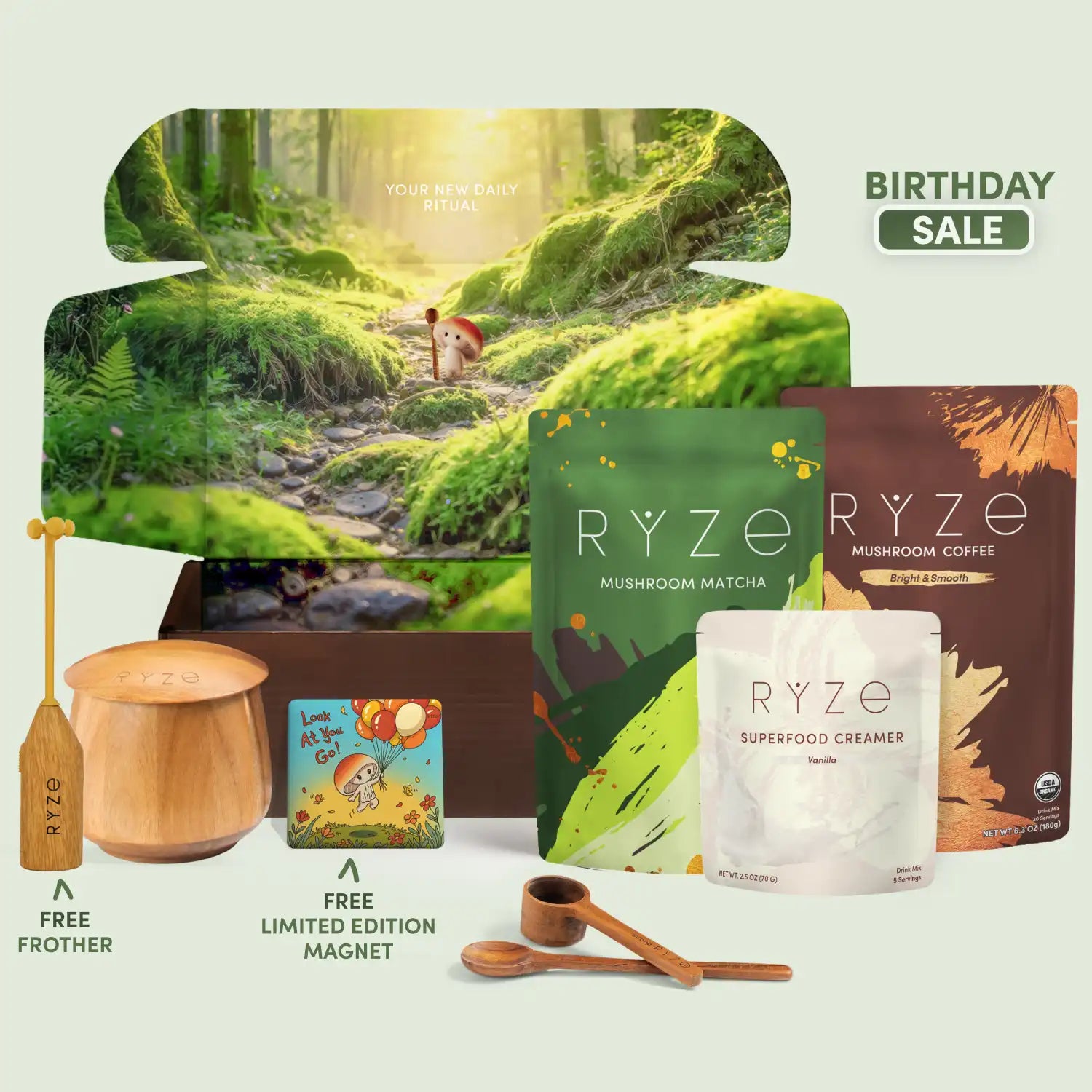 All Day Energy Bundle (Matcha + Coffee) – RYZE