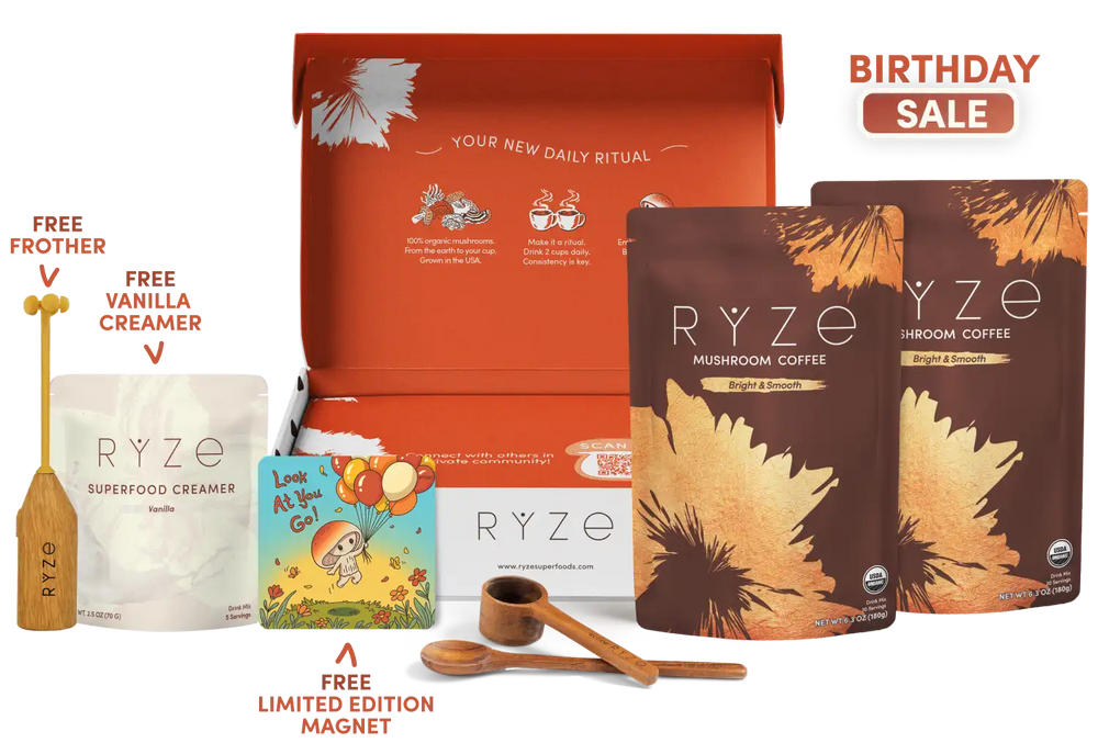 Mushroom Coffee Starter Kit (60 servings)