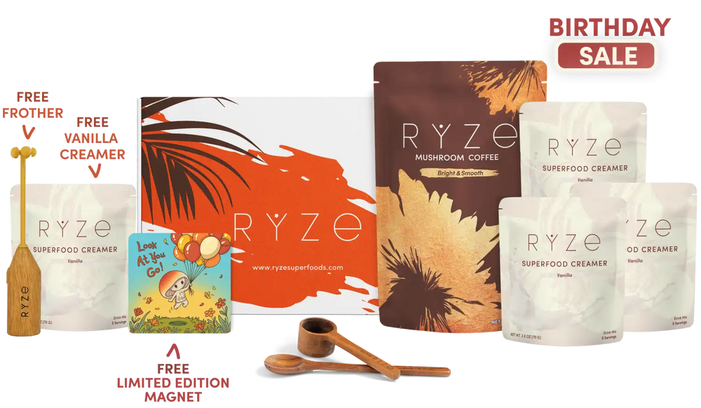 Ultimate RYZE Vanilla Latte Bundle (Vanilla Creamer + Coffee)