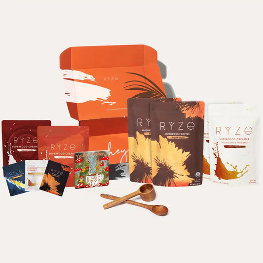 RYZE Lovers Gift Set (2 Coffees + 2 Creamers)