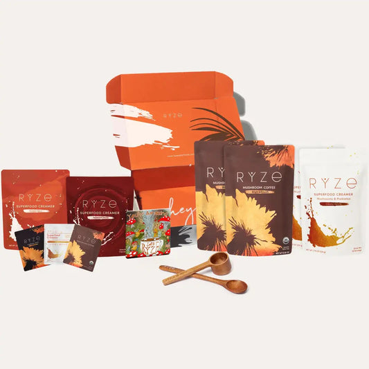 RYZE Lovers Gift Set (2 Coffees + 2 Creamers)