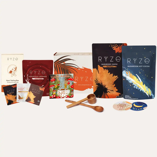 <tc>Kit de démarrage café aux champignons RYZE (60 portions)</tc>