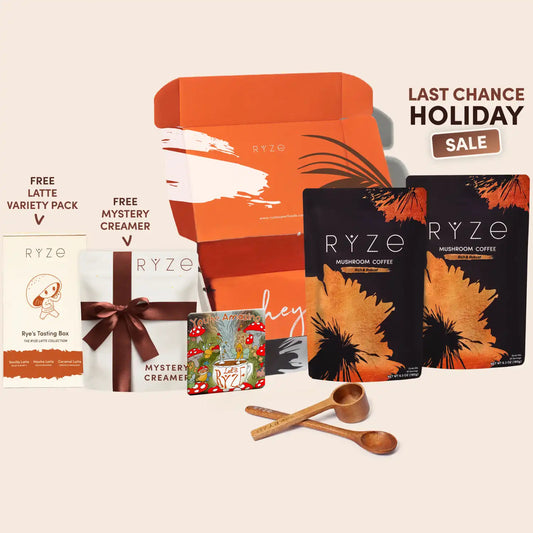 Mushroom Coffee Dark Roast Starter Kit (60 servings)