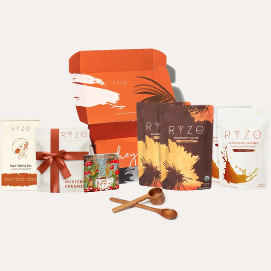 Regalo para los amantes de RYZE <tc>combo</tc> (2 cafés + 2 cremas)