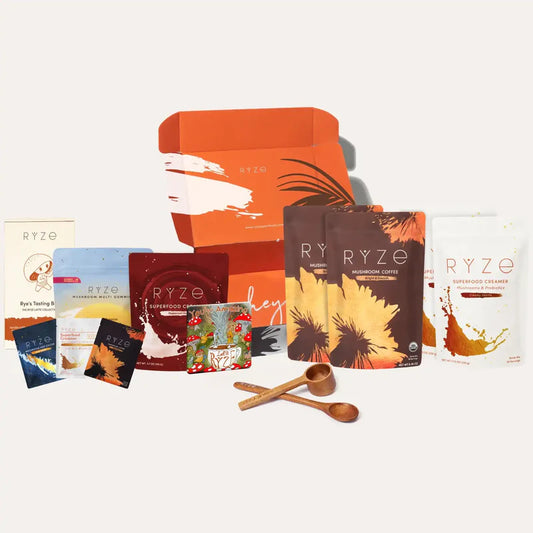 RYZE Lovers Gift Set (2 Coffees + 2 Creamers)