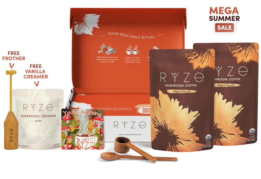 Mushroom Coffee Starter Kit (60 servings)