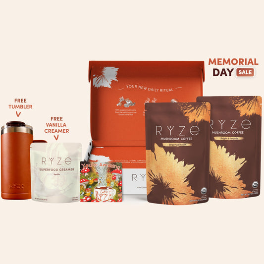 <tc>Mushroom Coffee Kit de Inicio (60 porciones)</tc>