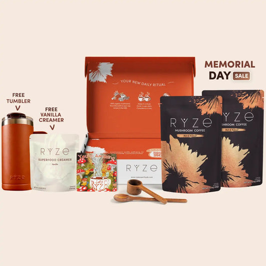 <tc>Mushroom Coffee Kit de Inicio (60 porciones)</tc>