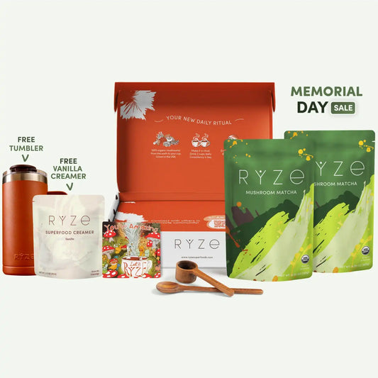 <tc>Hongos</tc> Matcha <tc>de inicio</tc> Juego (60 <tc>porciones</tc>)