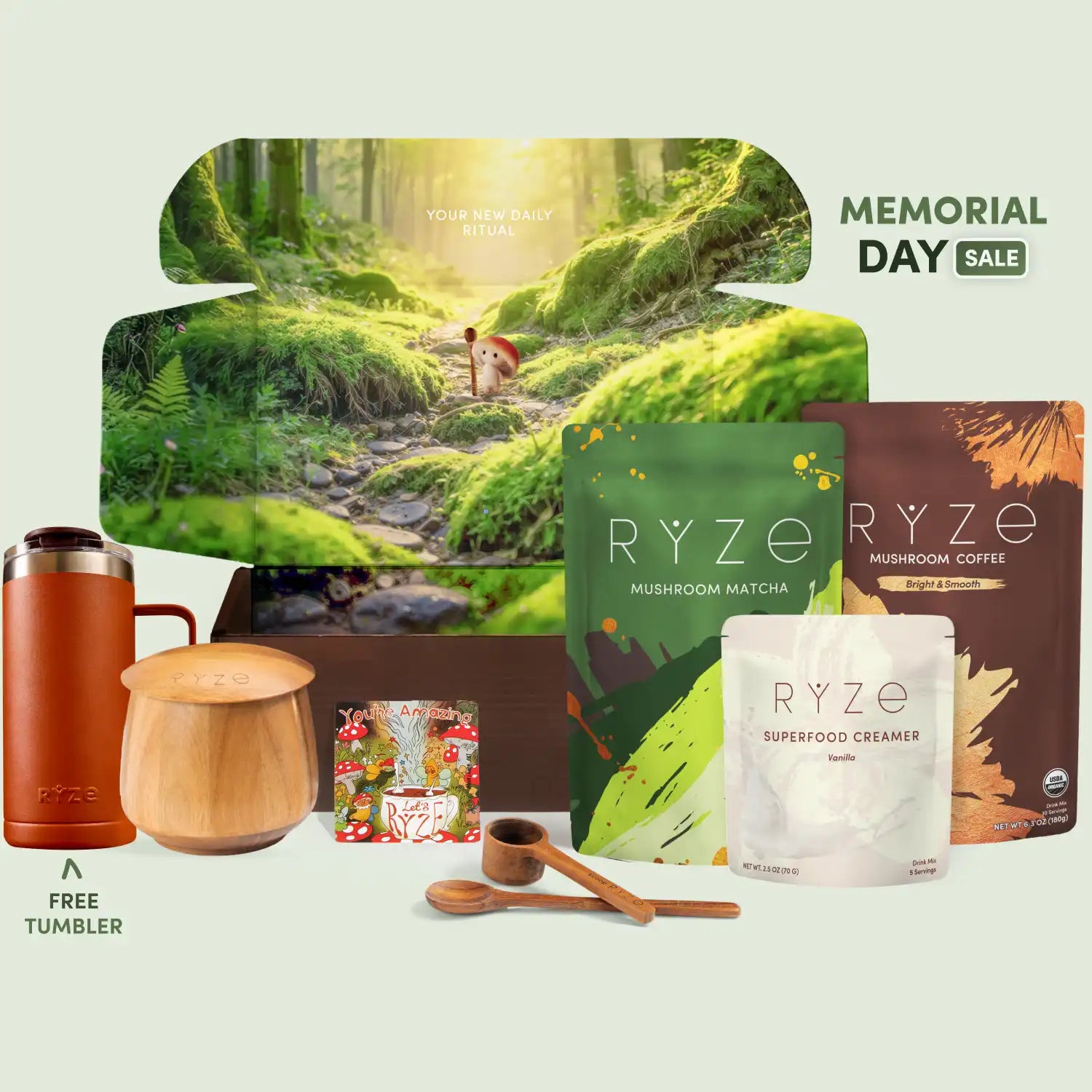 RYZE Ritual Set (Matcha + Coffee)