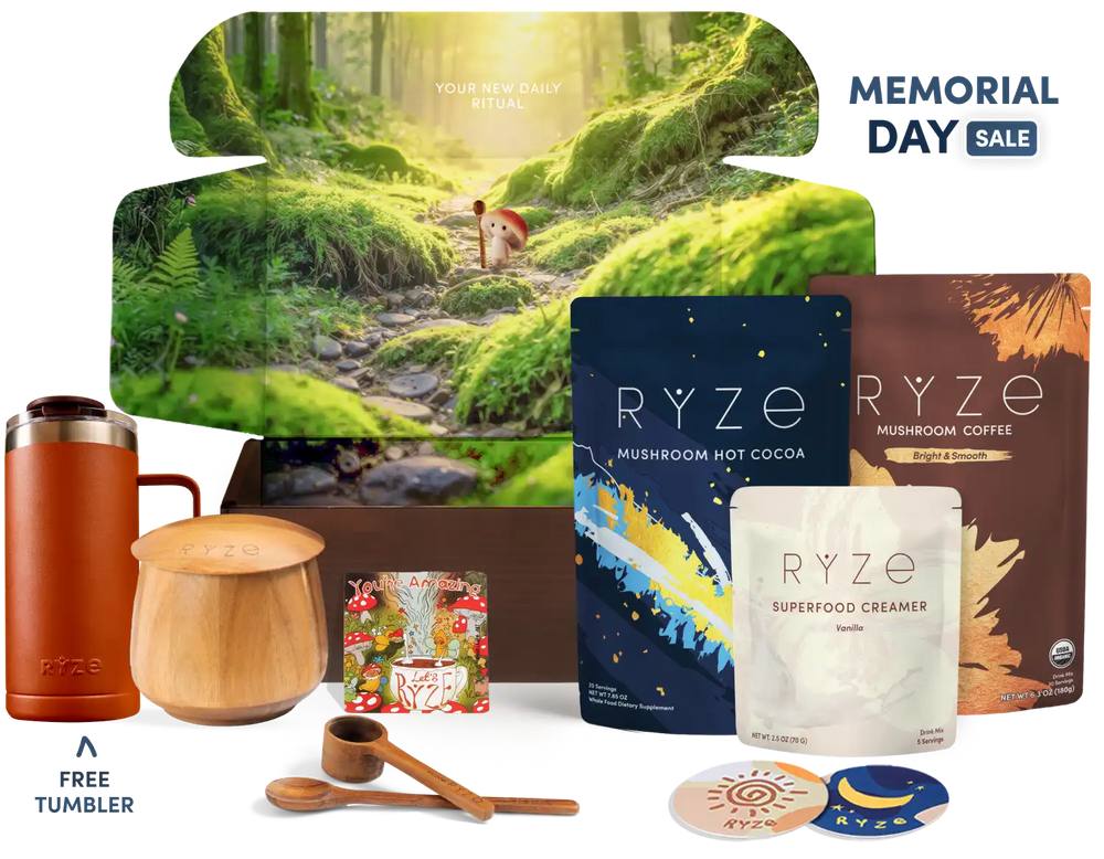 Ryze Ritual Kit Mushroom Hot Cocoa – RYZE