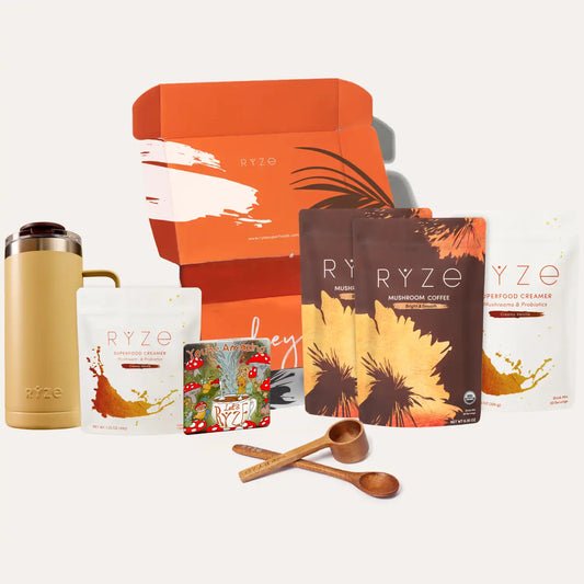 RYZE Starter Gift Set (2 Coffees + 1 Creamer)