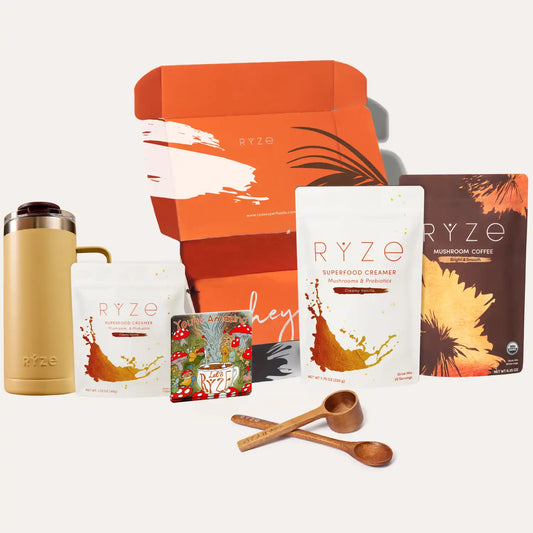 RYZE ryze N Shine Bundle Coffee Creamer Compressed – Mother's Day Sale