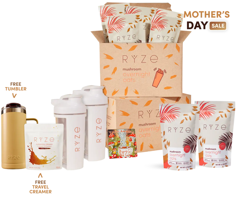 <tc>Mushroom Overnight Oats</tc> (28 <tc>porciones</tc>)