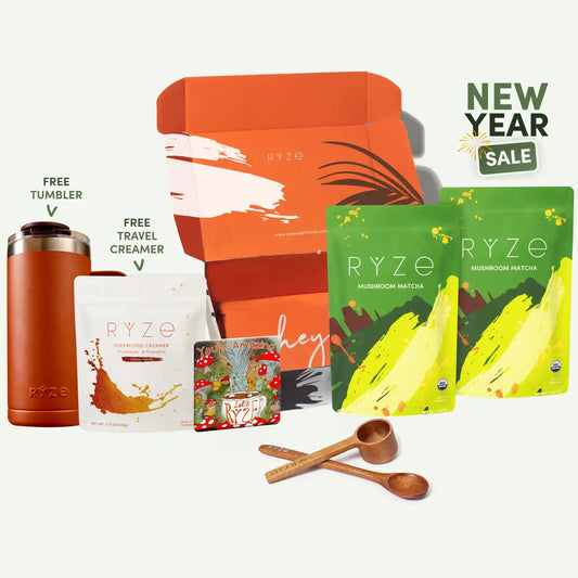 <tc>Trousse de départ Matcha aux champignons (60 portions)</tc>