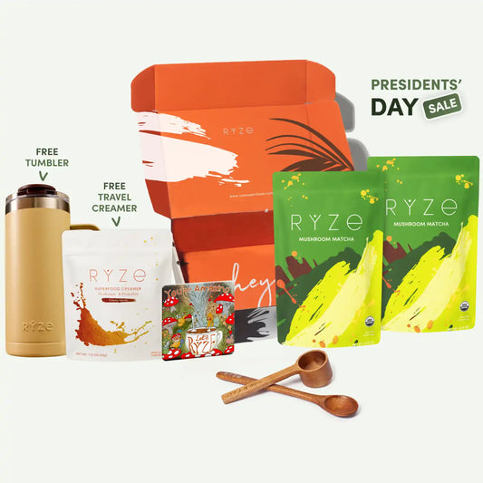 Mushroom Matcha Starter Kit (60 Servings)