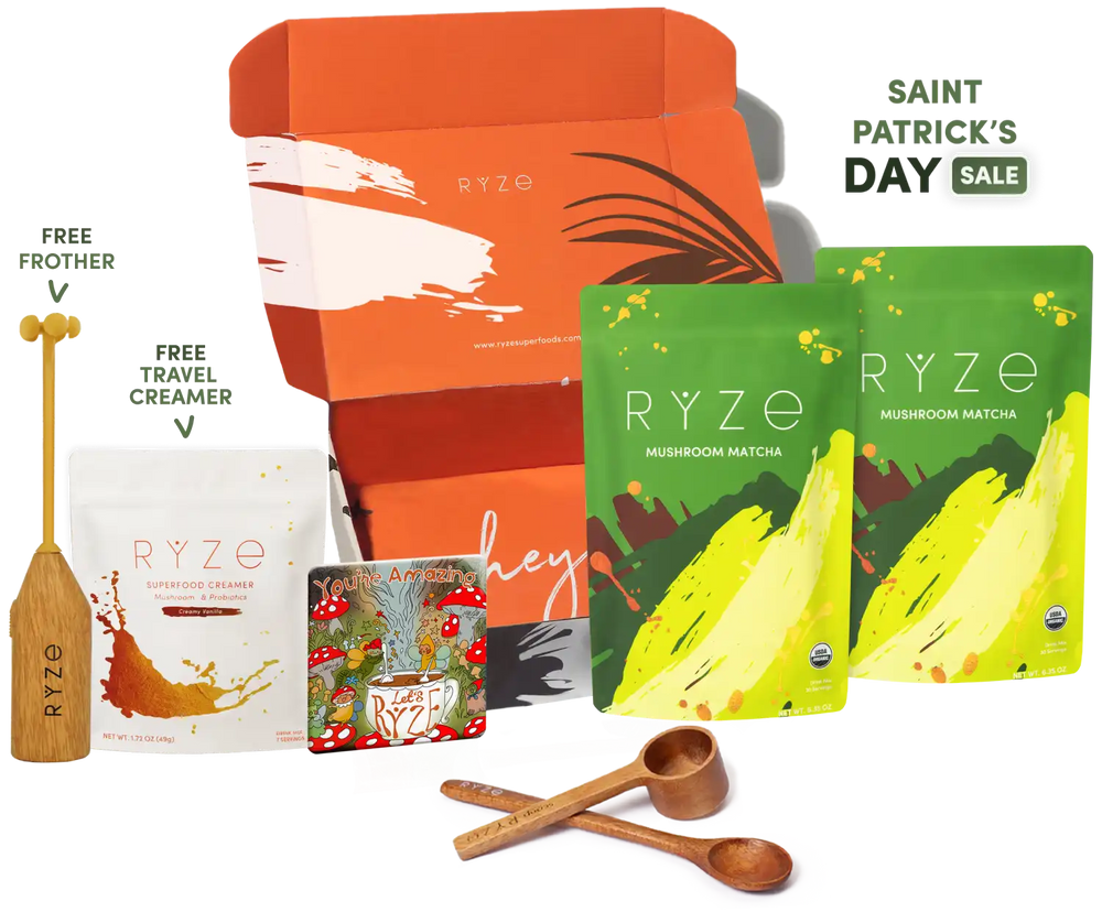 <tc>Hongos</tc> Matcha <tc>de inicio</tc> Juego (60 <tc>porciones</tc>)