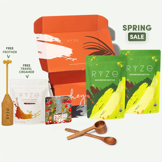 <tc>Hongos</tc> Matcha <tc>de inicio</tc> Juego (60 <tc>porciones</tc>)