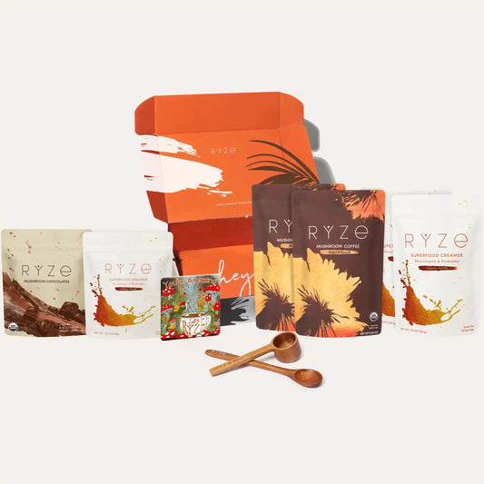 Regalo para los amantes de RYZE <tc>combo</tc> (2 cafés + 2 cremas)