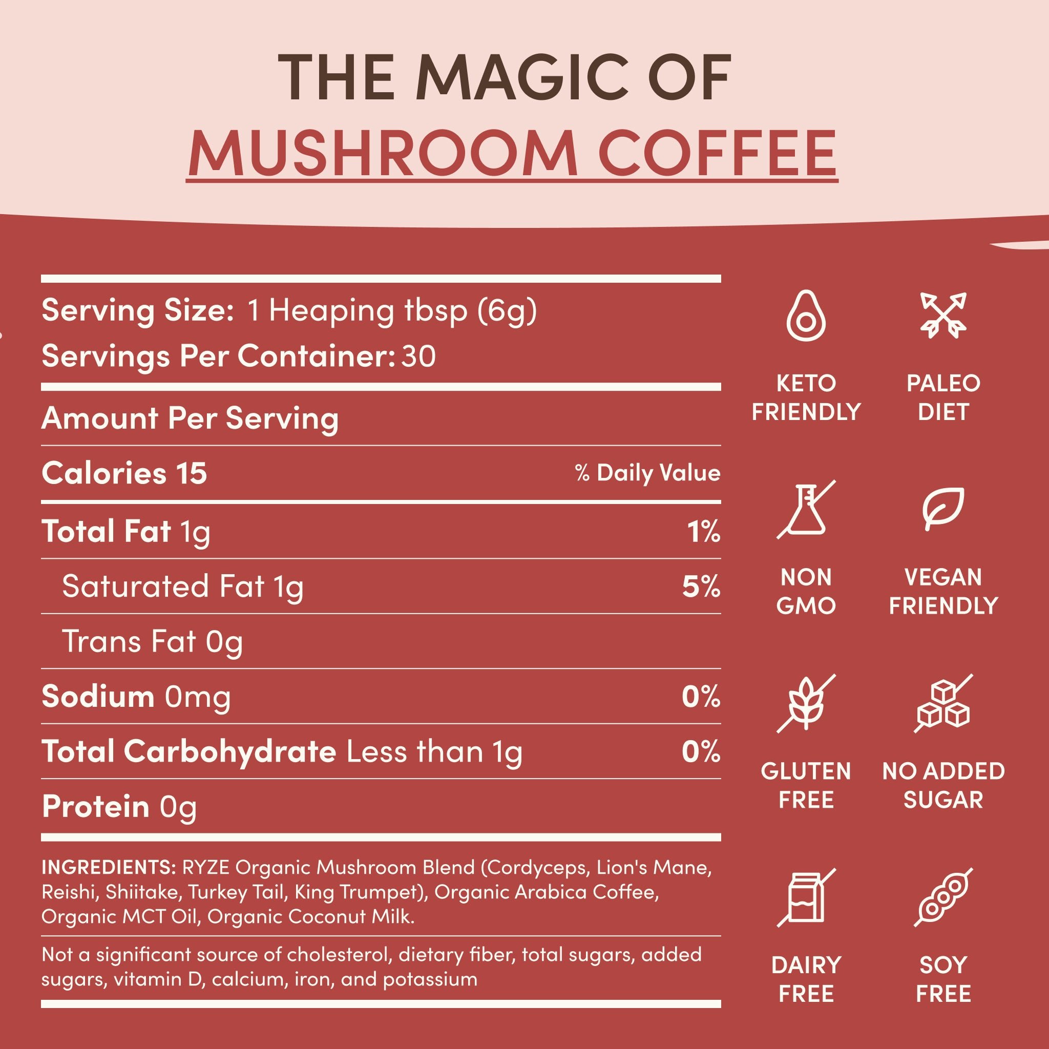 Mushroom Chai (20 Servings)