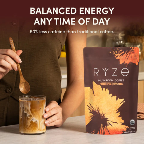 <tc>Kit de démarrage café aux champignons RYZE (60 portions)</tc>
