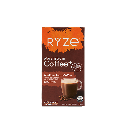 Medium Roast Mushroom Coffee Carton