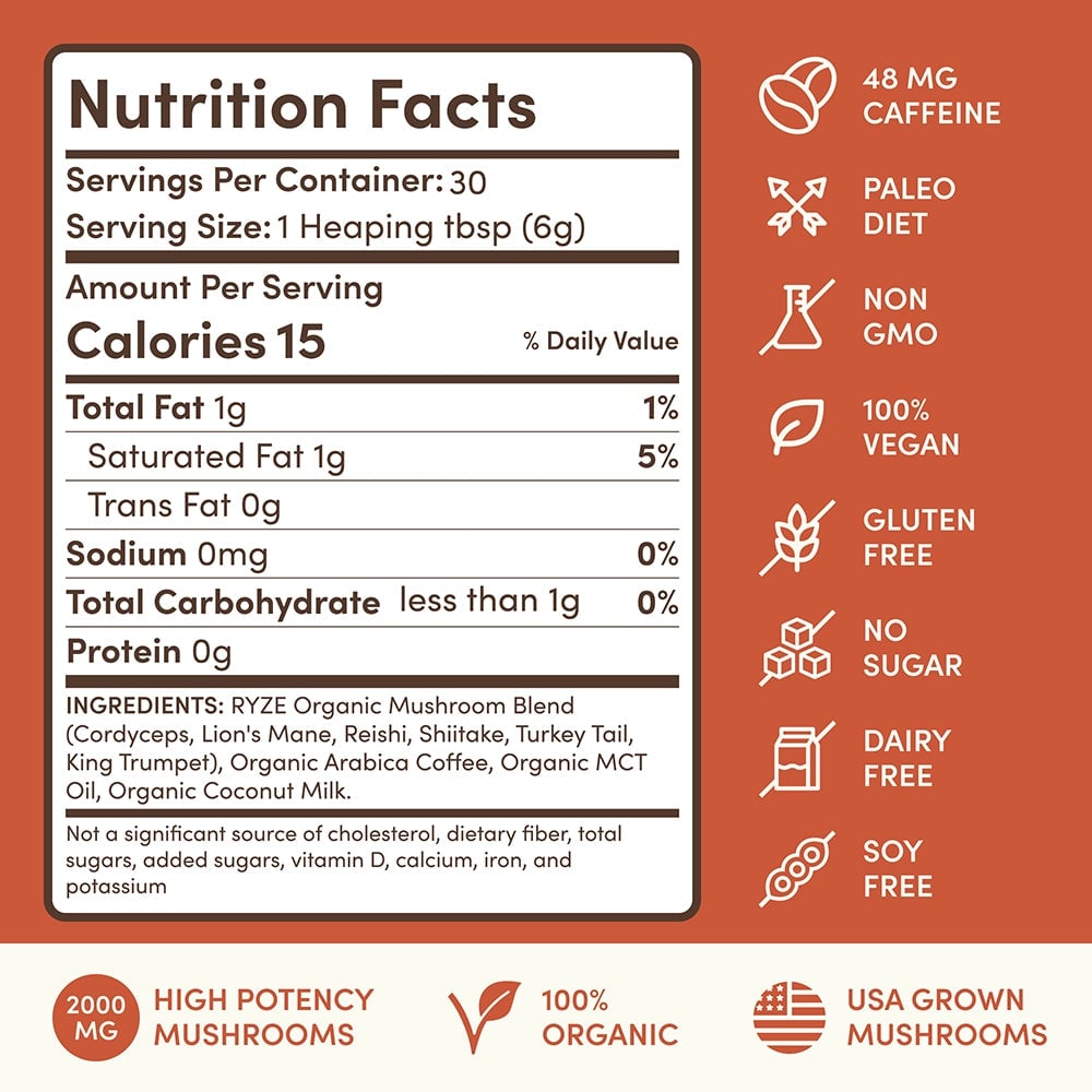 Mushroom Coffee (30 Servings)