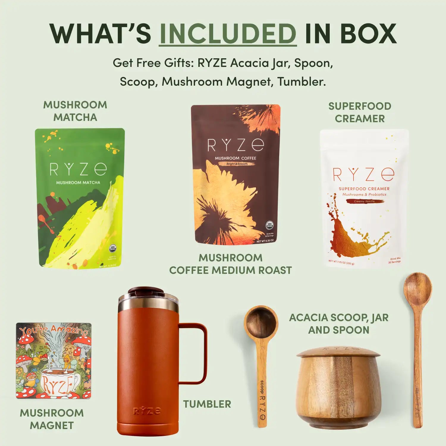 RYZE Ritual Set (Matcha + Coffee)