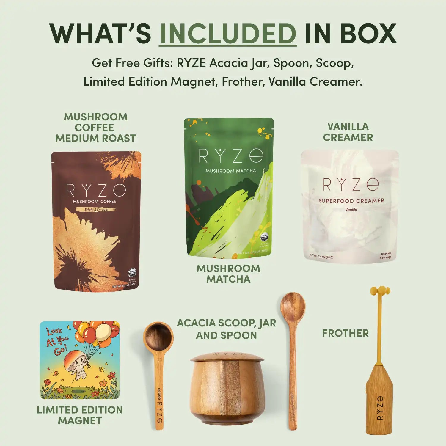 RYZE Ritual Set (Matcha + Coffee)